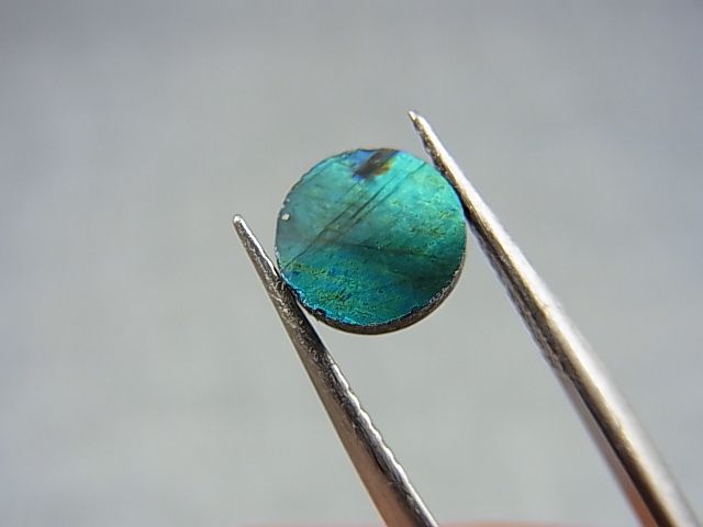 画像: フィンランド・ユレマー産スペクトロライト・ルース（ブルー） 1.5カラット