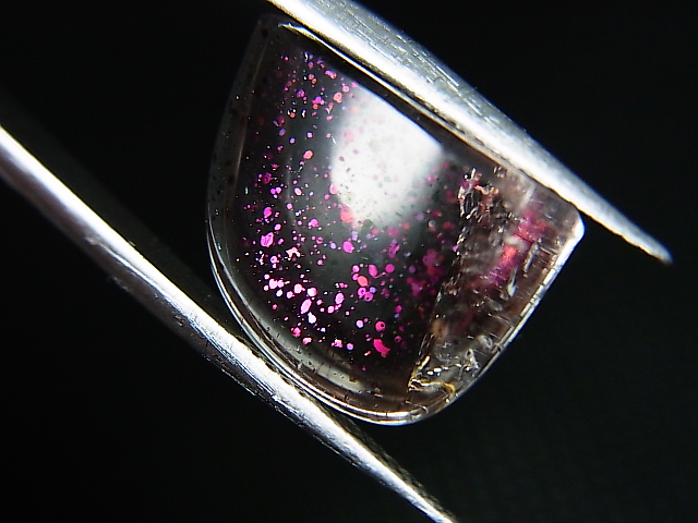 画像: ピンクファイヤー（ティンカーベル）クオーツ研磨タンブル 10.0カラット