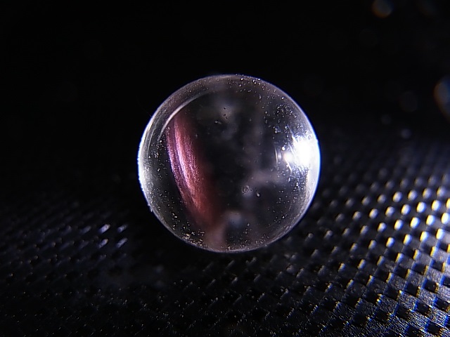 画像: マダガスカル産ピンクエンジェルラダー水晶丸玉 13mm