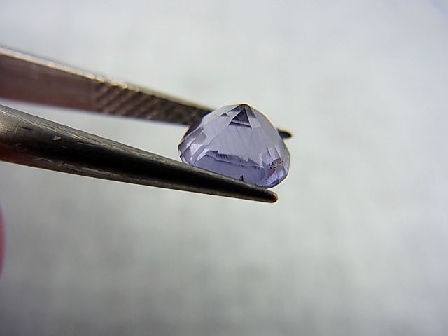 画像: ミャンマー・モゴック産マリアライト・ルース（パープルブルー） 0.8カラット