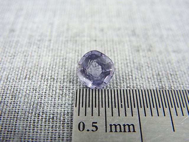 画像: ミャンマー・モゴック産マリアライト・ルース（パープルブルー） 0.8カラット