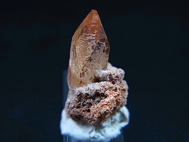 画像: メキシコ産レッドトパーズ原石（群晶） 2.1g