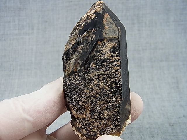 画像2: ノルウェー産モリオン（黒水晶） 116.9g