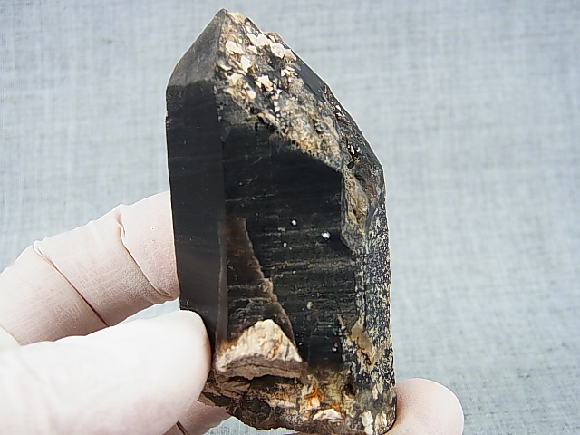 画像: ノルウェー産モリオン（黒水晶） 116.9g