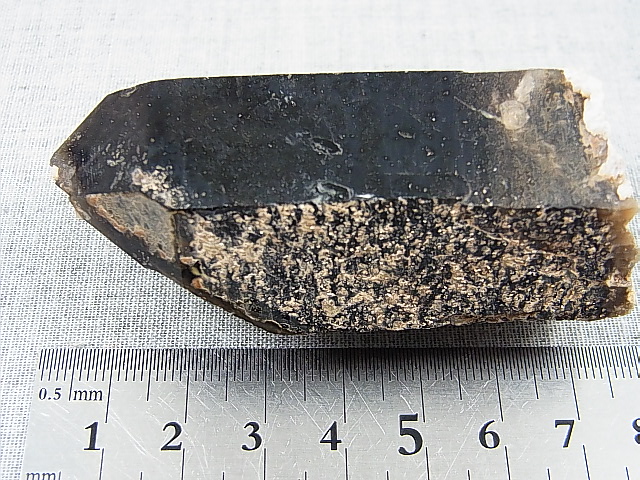 画像: ノルウェー産モリオン（黒水晶） 116.9g