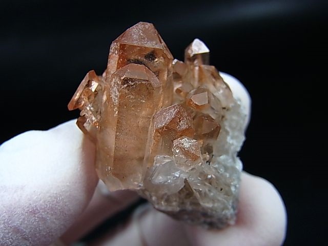 画像1: スウェーデン産ヘマタイト（タンジェリン）水晶クラスター 20.8g