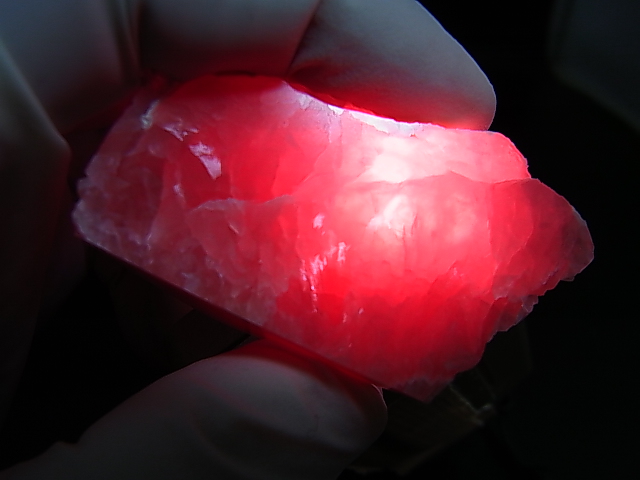 画像: アルゼンチン産ロードクロサイト（AAA）研磨原石（未研磨面あり） 34.8g