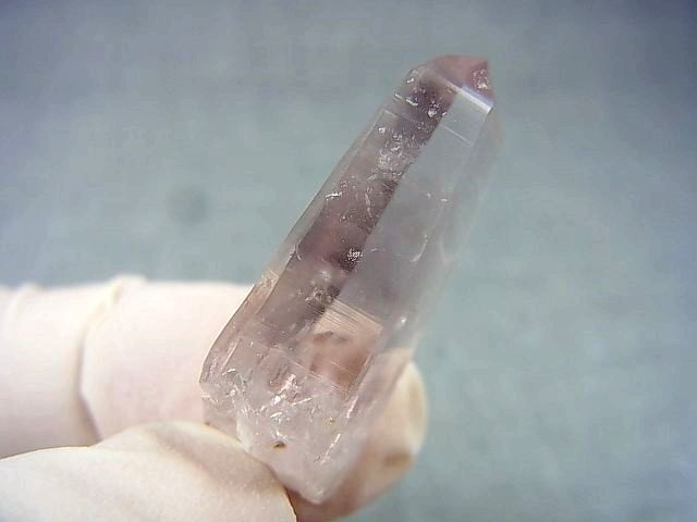 画像1: 福島県南会津郡舘岩産紫水晶(アメジスト)ポイント（板状） 4.0g