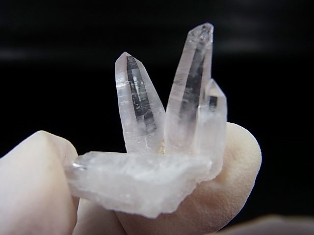 画像: 福島県南会津郡舘岩産紫水晶(アメジスト)ポイント（連晶） 3.7g