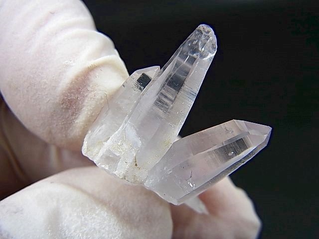 画像: 福島県南会津郡舘岩産紫水晶(アメジスト)ポイント（連晶） 3.7g