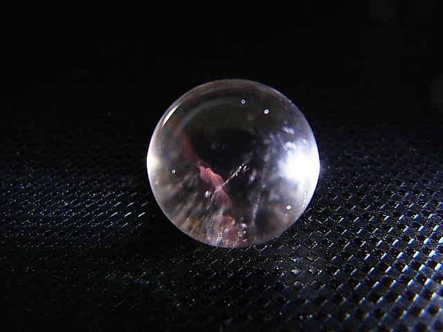 画像: マダガスカル産ピンクエンジェルラダー水晶丸玉 16mm