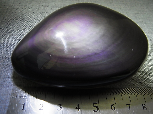 画像: メキシコ産レインボーオブシディアン研磨タンブル 224.0g