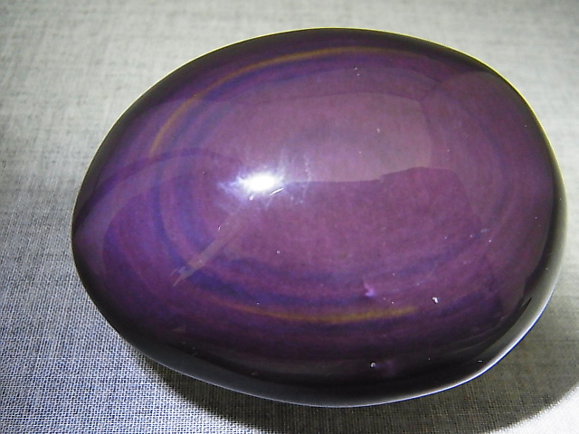 画像: メキシコ産レインボーオブシディアン研磨タンブル 117.4g