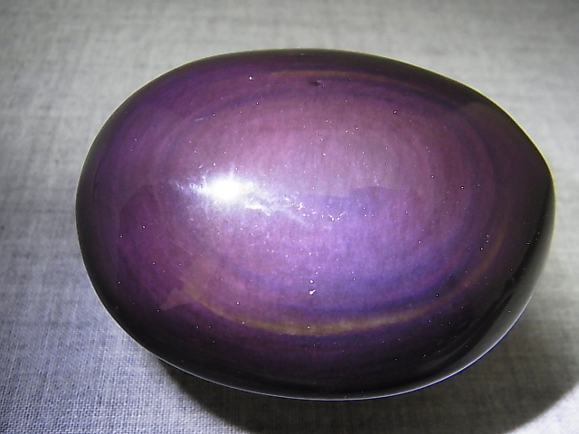 画像: メキシコ産レインボーオブシディアン研磨タンブル 117.4g