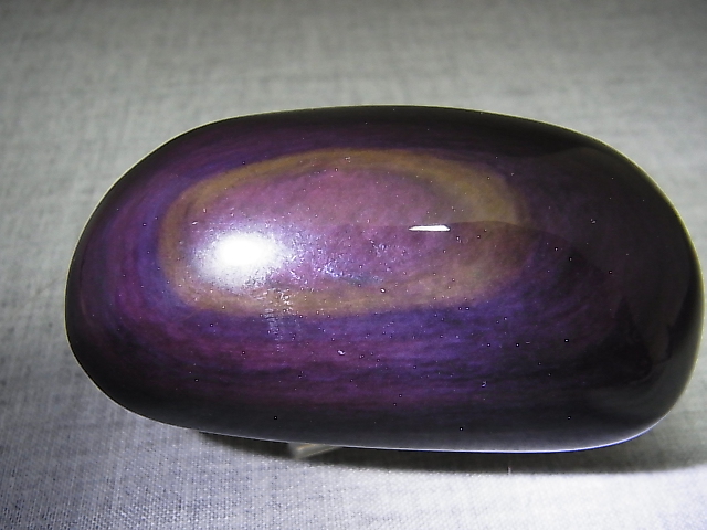 画像: メキシコ産レインボーオブシディアン研磨タンブル 134.8g