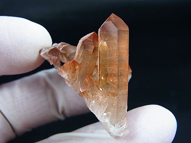 画像: スウェーデン産ヘマタイト（タンジェリン）水晶クラスター 16.7g