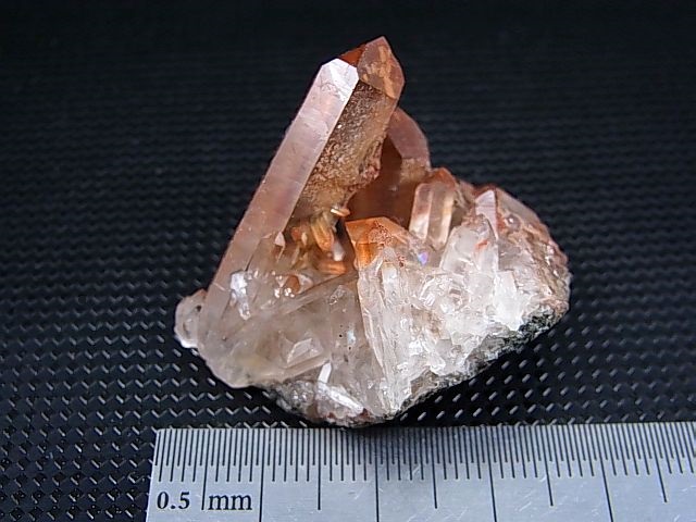 画像: スウェーデン産ヘマタイト（タンジェリン）水晶クラスター 16.7g