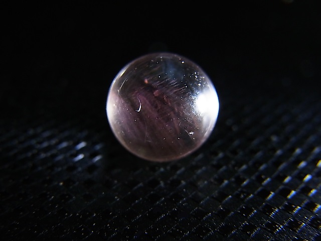 画像: マダガスカル産ピンクエンジェルラダー水晶丸玉 8.5mm