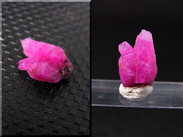 画像: ベトナムLuc Yen産シルキーサファイア原石（犬牙型/連晶） 2.5カラット