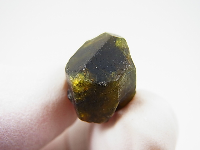 画像: ベトナムMinh Tien産多色トルマリン（グリーン/ブラウン）結晶原石 16.8カラット