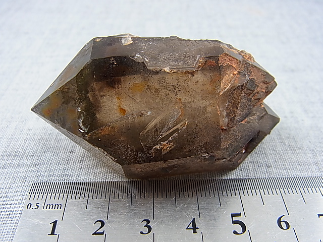 画像: ノルウェー産シトリンカラースモーキー水晶（DT） 75.2g