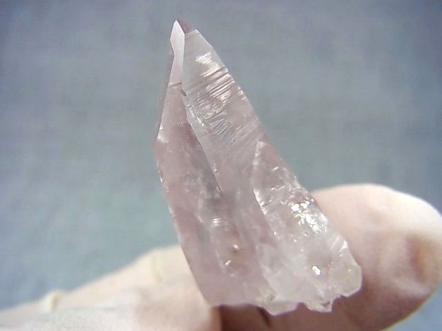 画像: 福島県南会津郡舘岩産紫水晶(アメジスト/テッシンハビット型)ポイント 9.7g