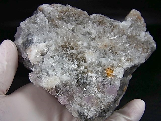 画像: キャビネットサイズ：猪倉大成鉱山産パープルフローライト/水晶原石 840.5g