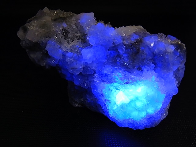 画像: キャビネットサイズ：猪倉大成鉱山産パープルフローライト/水晶原石 840.5g