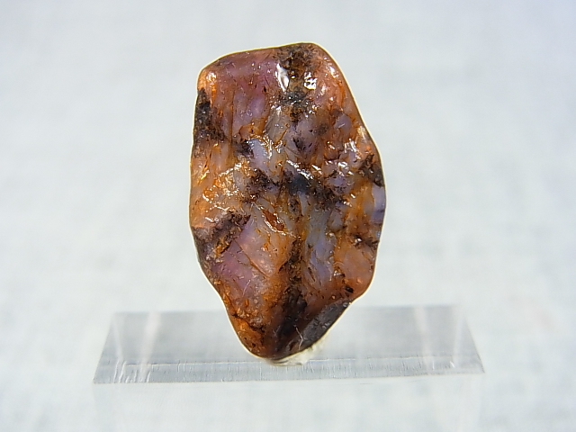 画像1: ベトナムLuc Yen産トラピチェ結晶原石（自然研磨サファイア） 18.0カラット