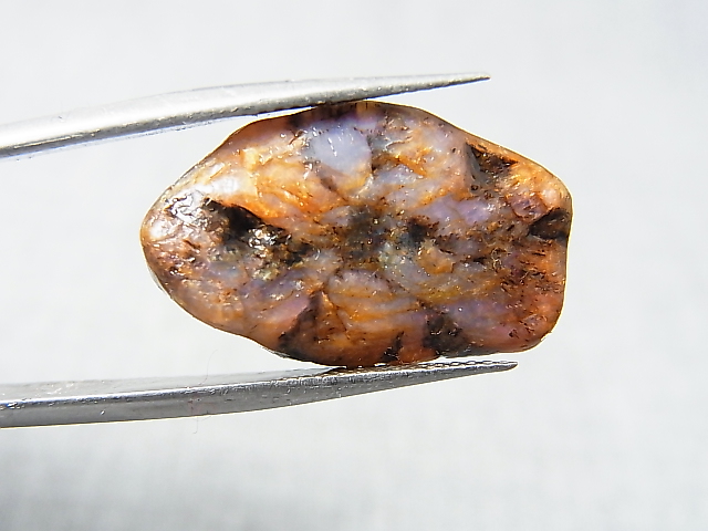 画像: ベトナムLuc Yen産トラピチェ結晶原石（自然研磨サファイア） 18.0カラット