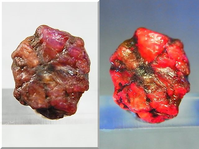 画像: ベトナムLuc Yen産トラピチェ結晶原石（シルキーピンクサファイア） 5.8カラット