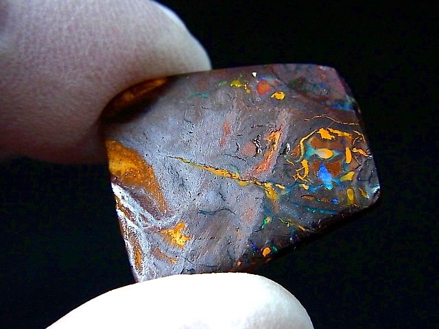 画像: オーストラリア産コロイトオパール研磨タンブル 5.2g