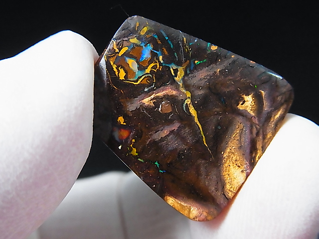 画像: オーストラリア産コロイトオパール研磨タンブル 5.2g