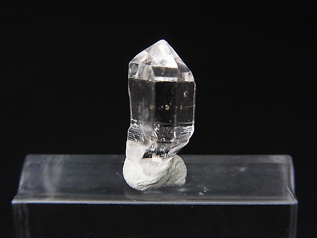 画像1: ニューヨーク・ハーキマーダイヤモンド（水晶）ＤＴポイント（蛍光オイル入り） 0.7g