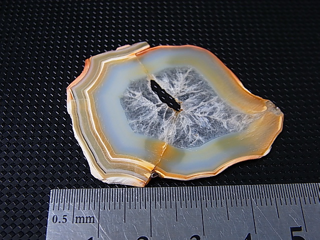 画像: ブラジル産イリスアゲートスライス 4.6g