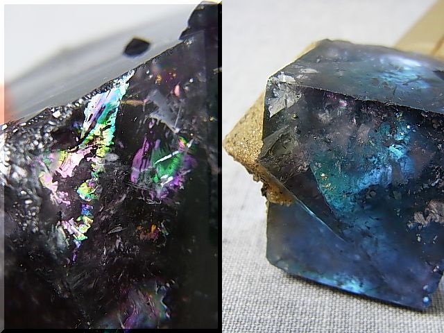 画像: ナイジェリア産強蛍光フローライト原石 81.7g