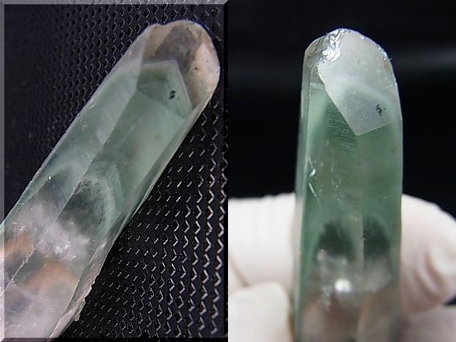 画像: ベトナム・ゲアン省産ダブルファントム水晶ポイント 18.7g