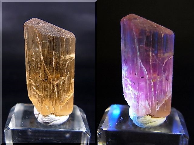 画像1: タンザニア産蛍光スキャポライト原石 31.9カラット