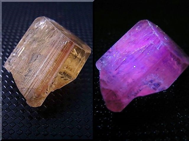 画像1: タンザニア産蛍光スキャポライト原石 29.3カラット