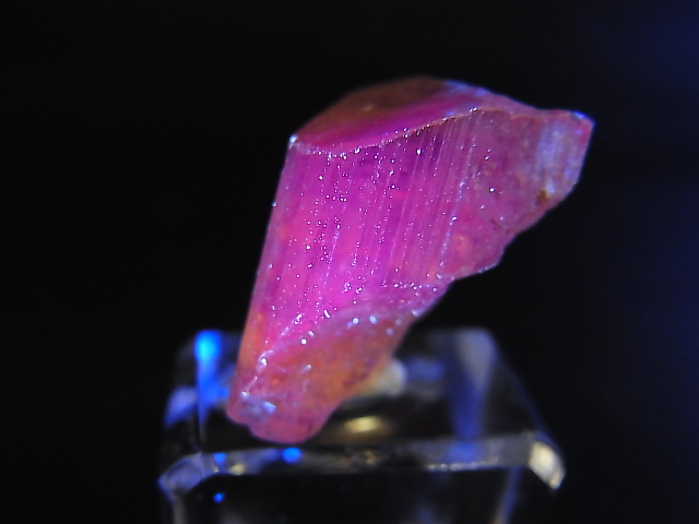 画像: タンザニア産蛍光スキャポライト原石 29.3カラット