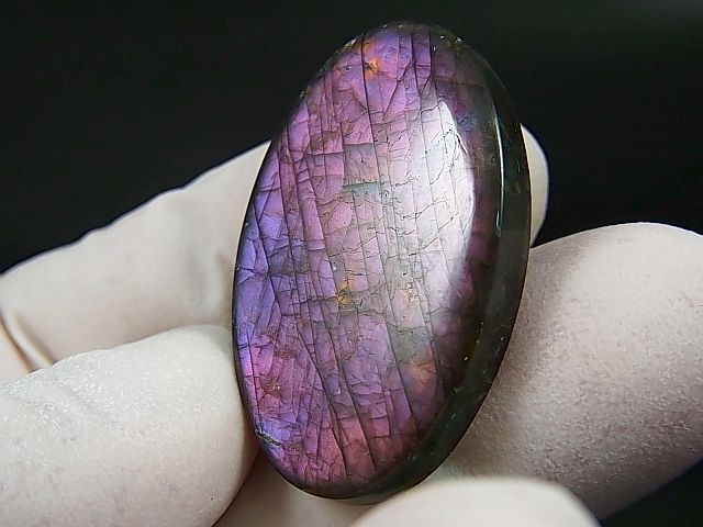 画像2: レアカラー：ピンク/パープル/ブルーシラーラブラドライト研磨タンブル 9.0g