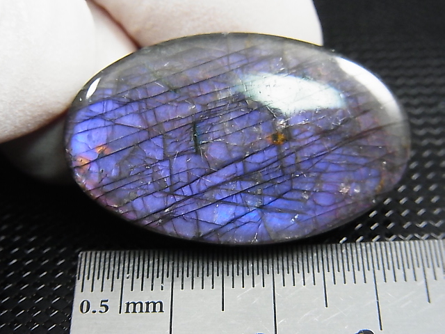 画像: レアカラー：ピンク/パープル/ブルーシラーラブラドライト研磨タンブル 9.0g