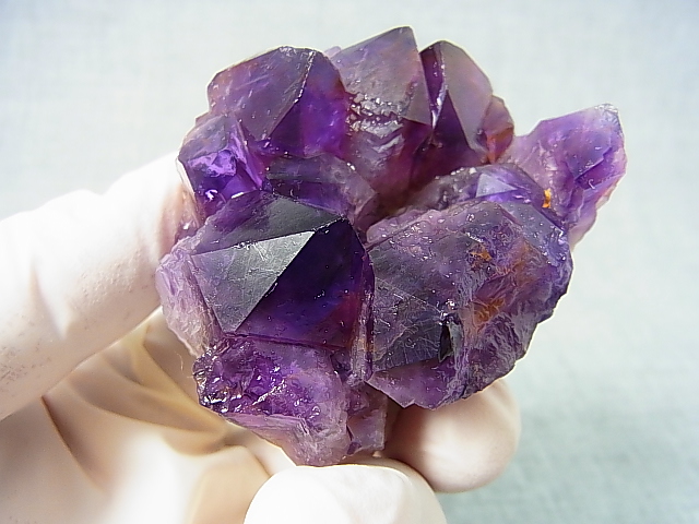 画像: コンゴ産カラーシフト/ディープカラーアメジストクラスター 122.5g