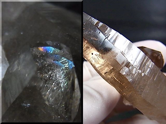 画像: スカルドゥ産スモーキークオーツ（タントリックツイン/貫入り） 46.2g