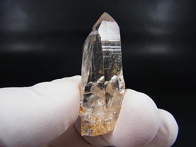 画像1: ガネーシュヒマール・ラパ産ウォータークリア水晶ポイント 8.6g