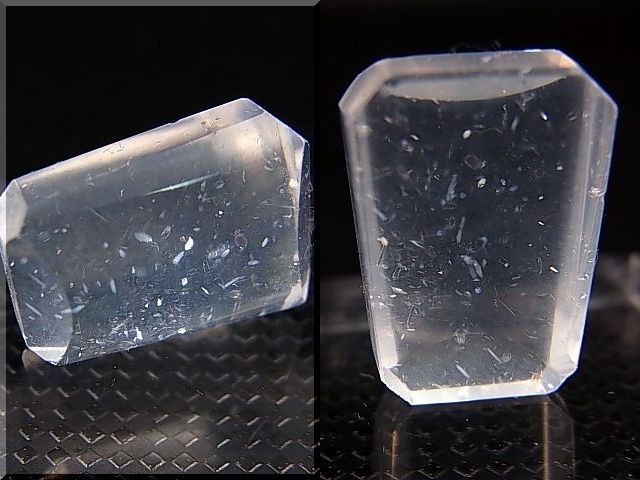 画像: マダガスカル産ジラソルクオーツ研磨原石（針状ルチル/中空インクルージョン） 2.1g