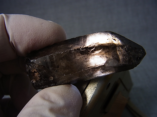 画像: 北朝鮮金剛山産煙水晶 26.1g