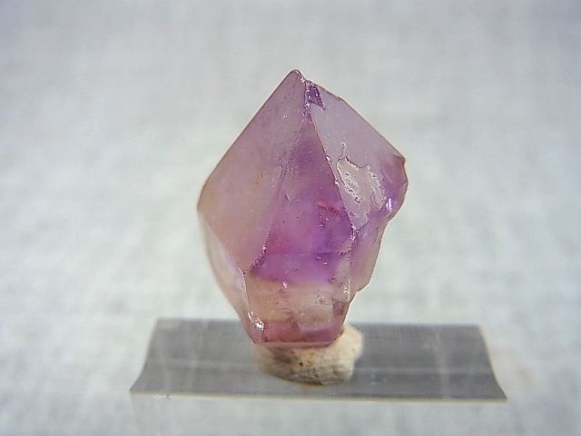 画像1: ミャンマー・モゴック産ラベンダーアメジスト原石（エレスチャル/セプター） 5.0g