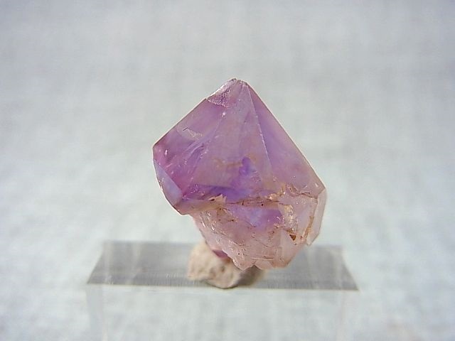 画像: ミャンマー・モゴック産ラベンダーアメジスト原石（エレスチャル/セプター） 5.0g