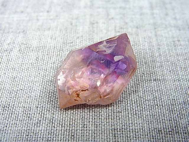 画像: ミャンマー・モゴック産ラベンダーアメジスト原石（エレスチャル/セプター） 4.7g